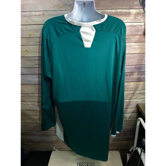 Vtg Maimi Dolphins NFL 90's Old Logo Rebook  Men's 3XL Tall Long Sleeve 35x28 - Picture 2 of 9